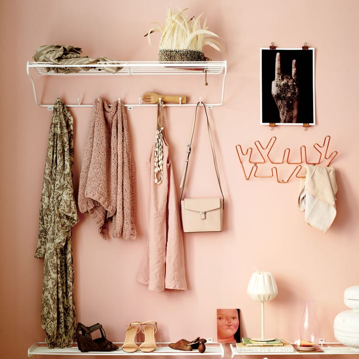 Hat Rack L hattehylde, hvid Maze