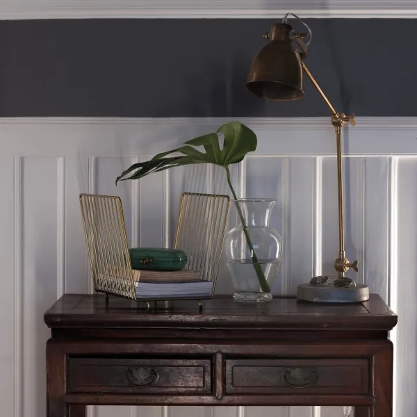 Journal avisholder, messing Maze