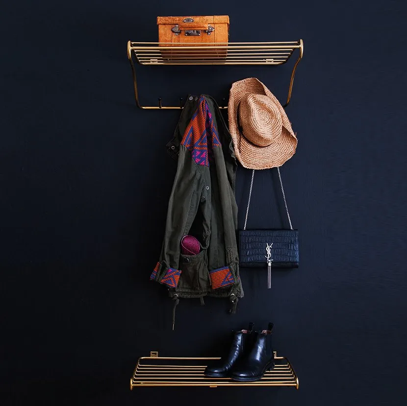 Maze Rack Shelf, messing Maze