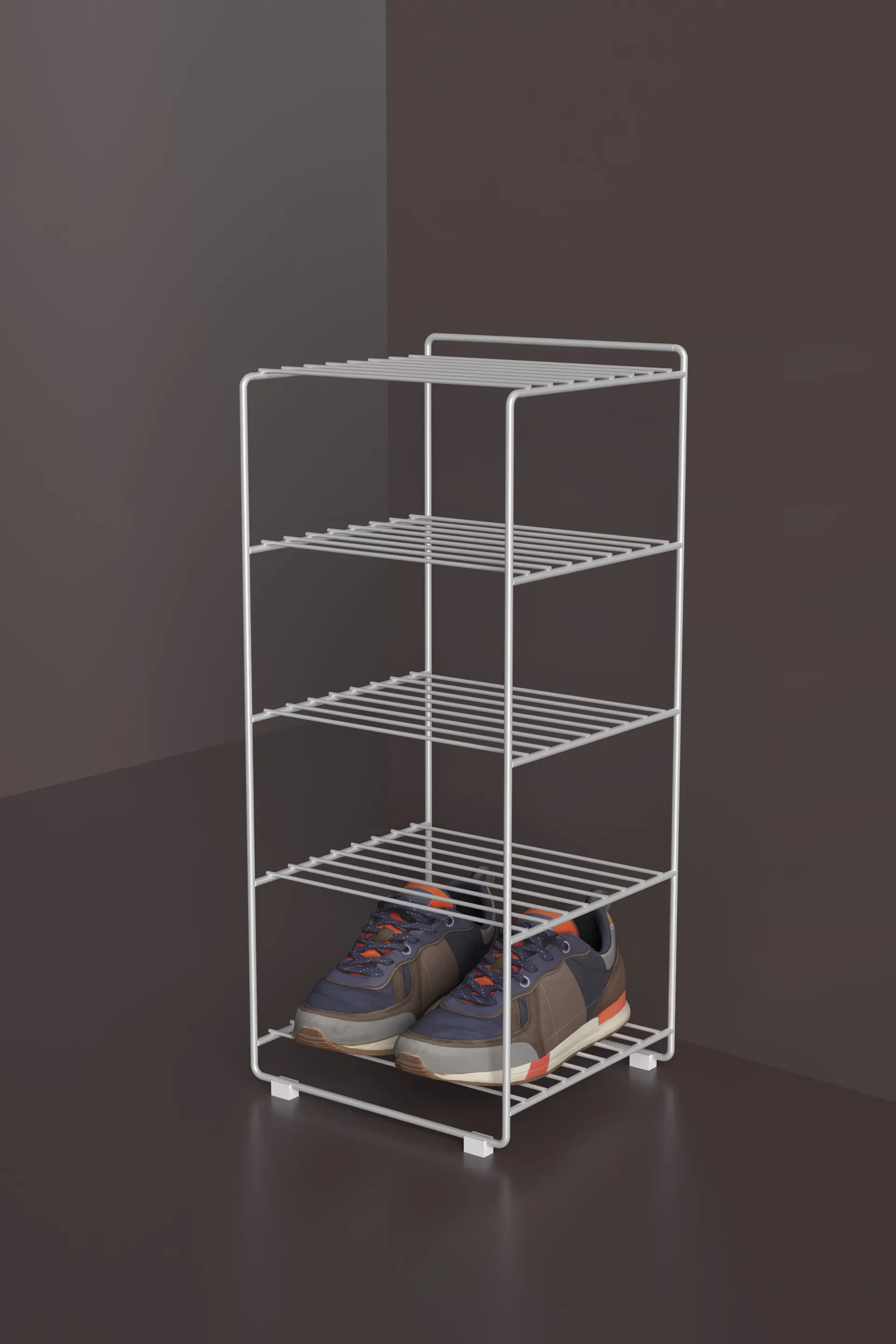 Maze Shoescraper skohylde, Hvid Maze