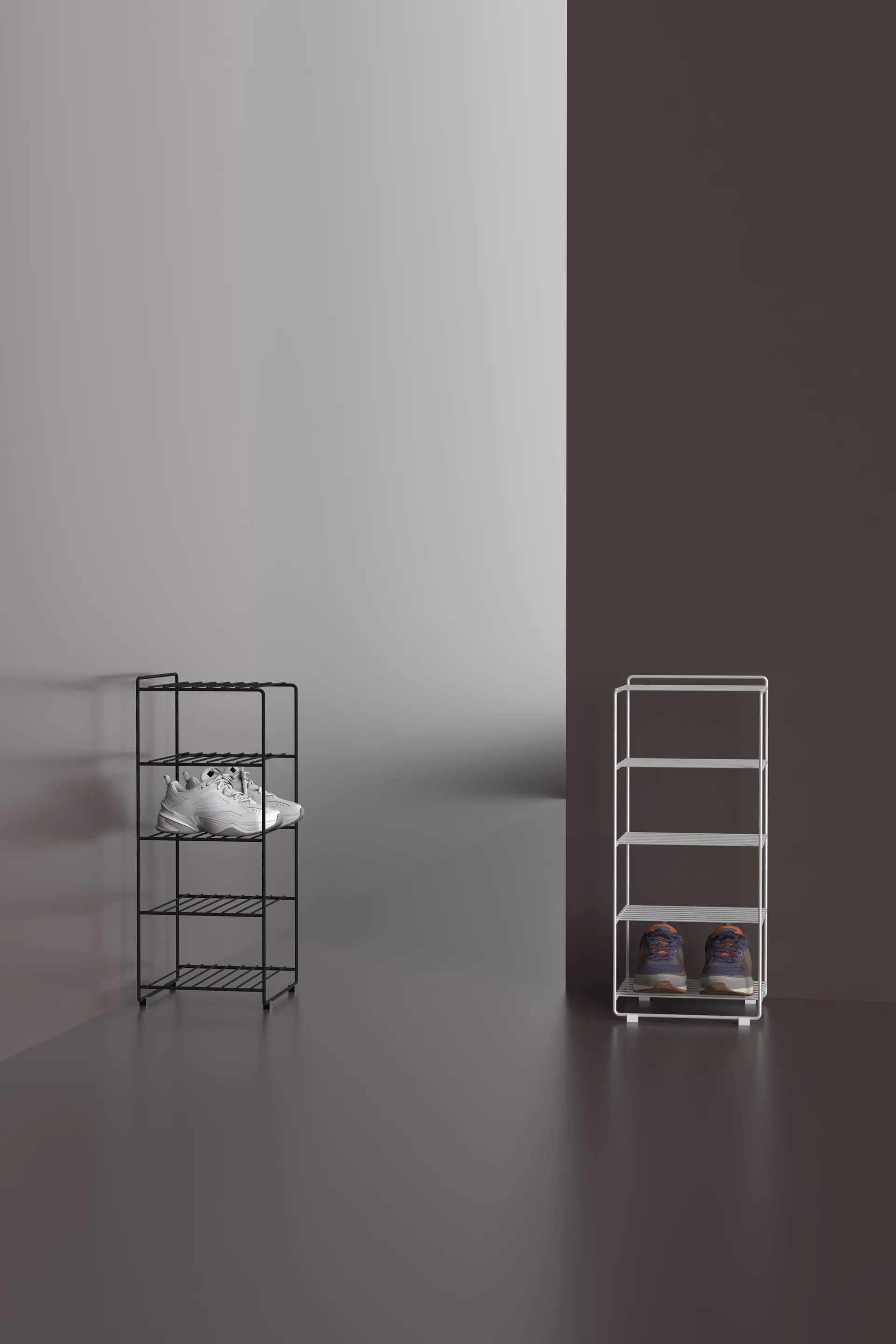 Maze Shoescraper skohylde, Hvid Maze