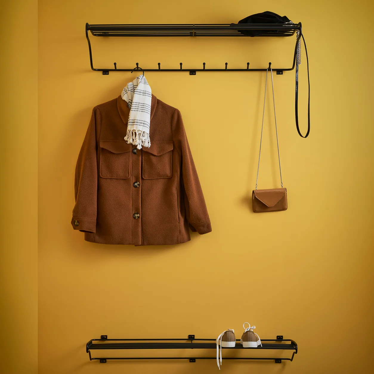 Maze skohylde L, sort Maze