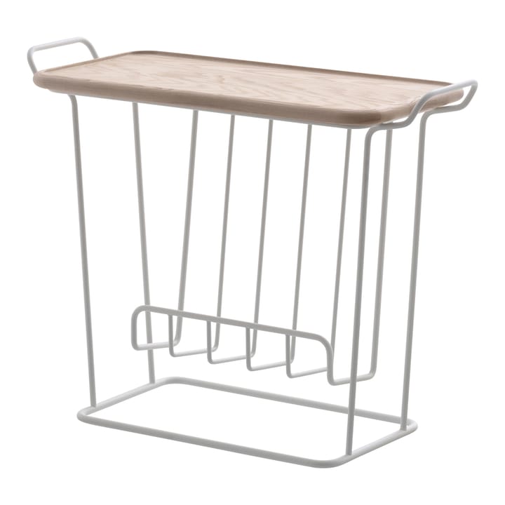Minnie Mae Wood bakkebord - Hvid/Lys ask - Maze