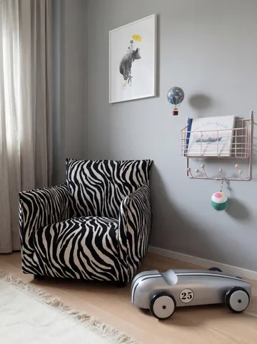 Mitten shelf hylde junior - Pale pink, 38,6x35,2x8,6 cm - Maze