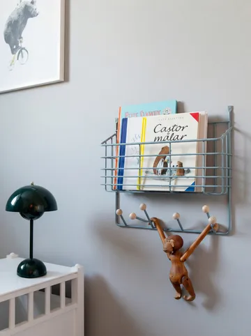 Mitten shelf hylde junior - Pigeon blue, 38,6×35,2×8,6 cm - Maze