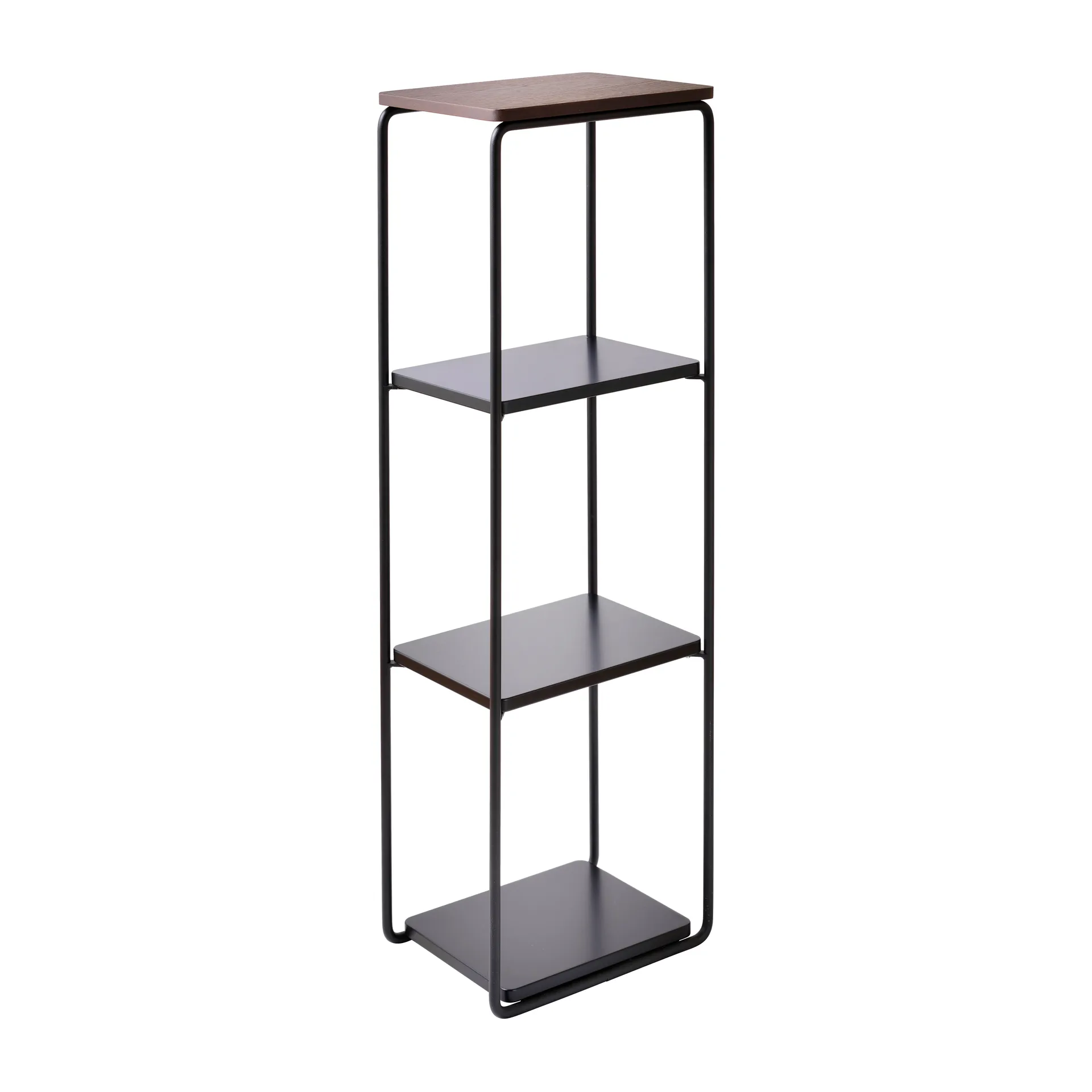 Mixrack Floor Shelf L hylde 26x19x82,2 cm, Stained oak/Black Maze