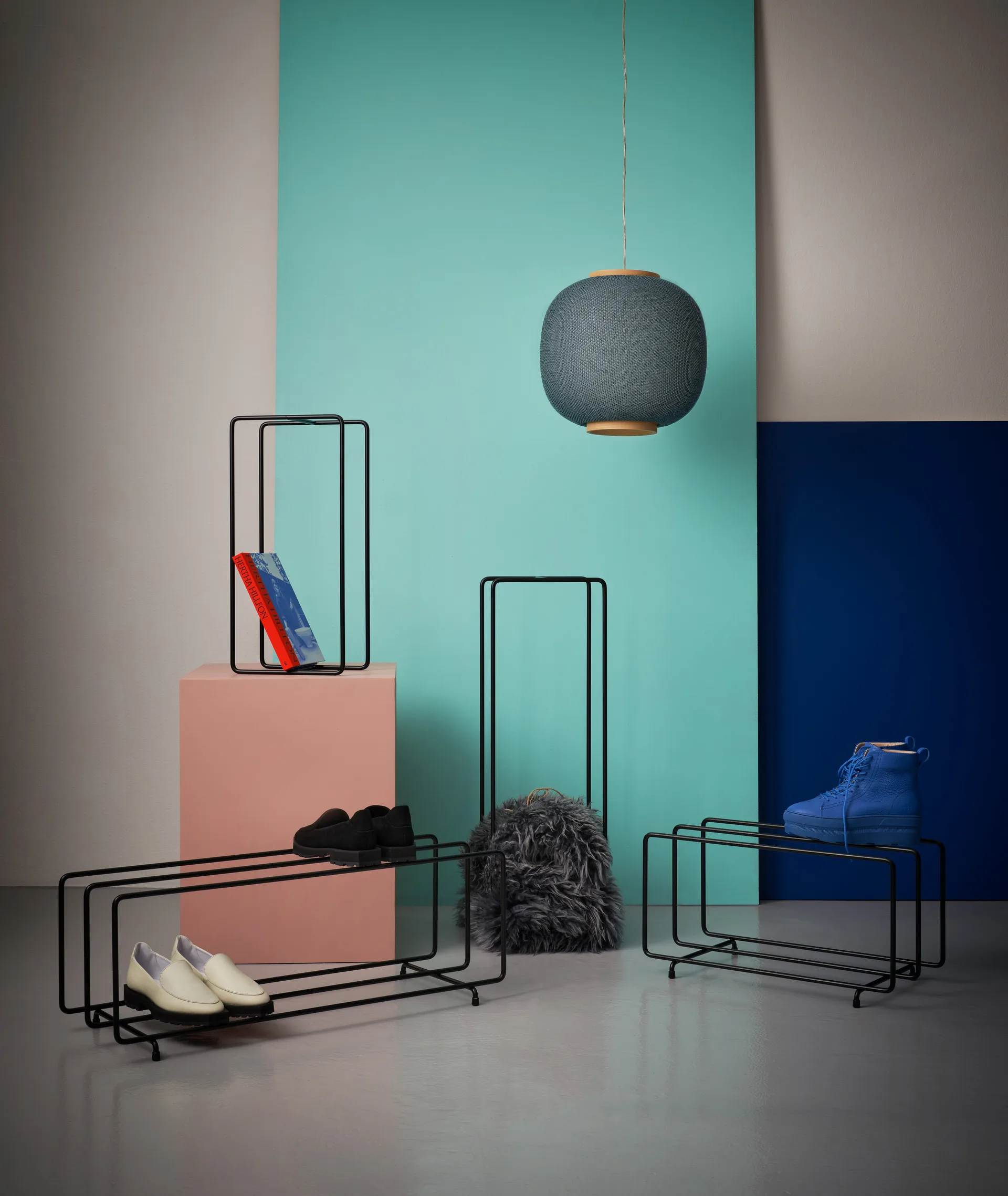 Mixrack opbevaringsstativ L, Sort Maze