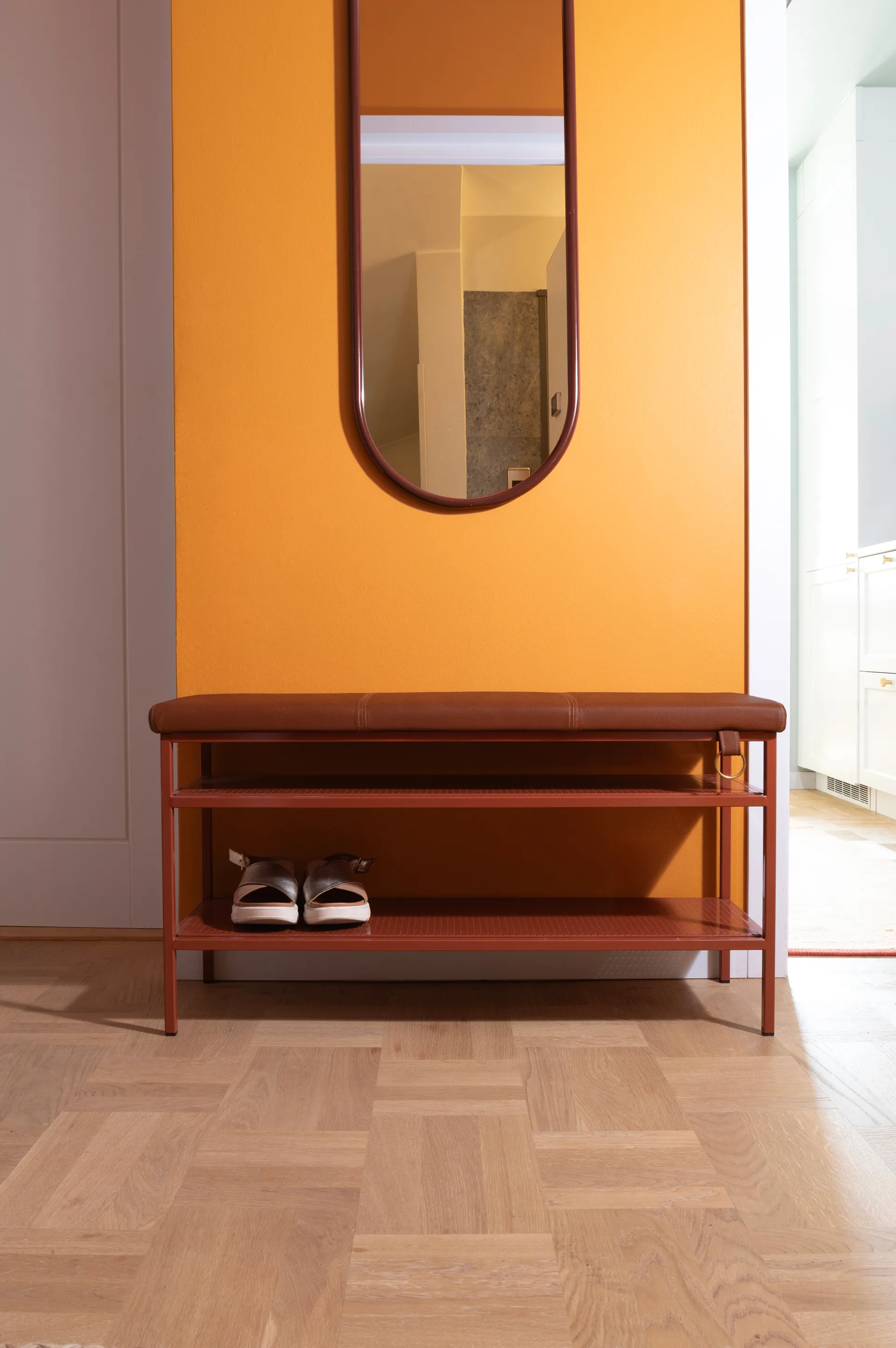 Nancy skohylde, Cinnamon-vintage cognac Maze