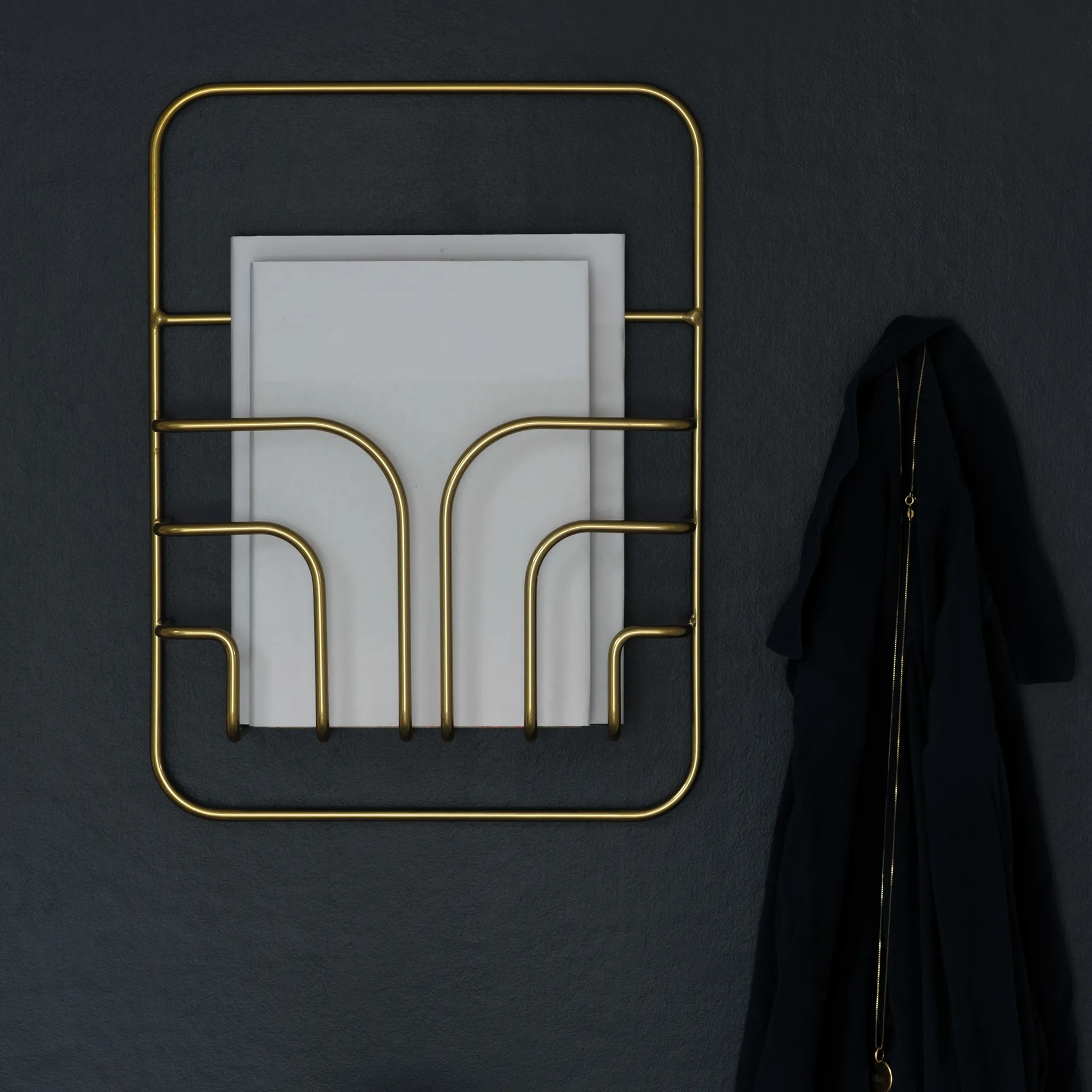 Now S magasinholder, messing Maze