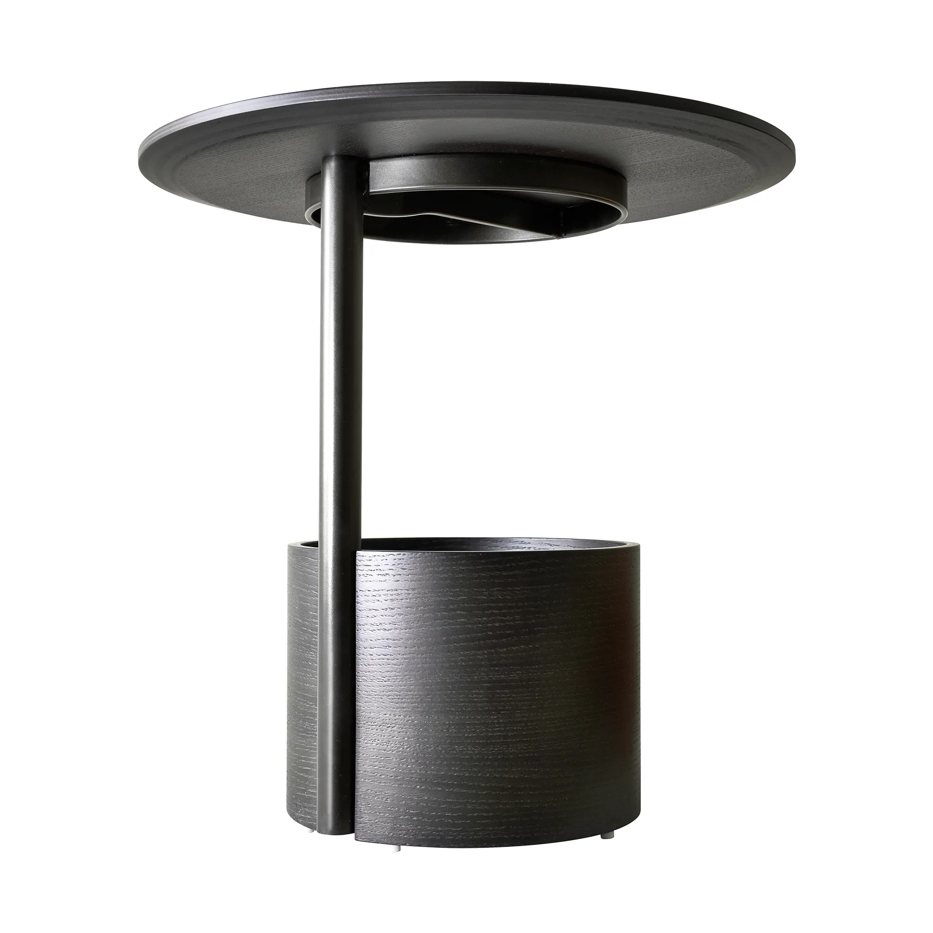 Parasol S sofabord Ø50 cm, Dark stained Oak Maze