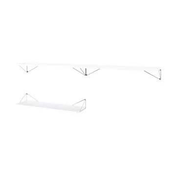 Pythagoras Bundle A reolsystem hvid-krom - undefined - Maze