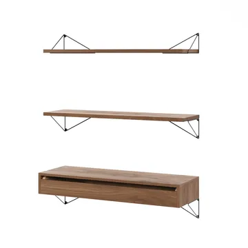 Pythagoras Bundle C reolsystem valnød-sort - undefined - Maze