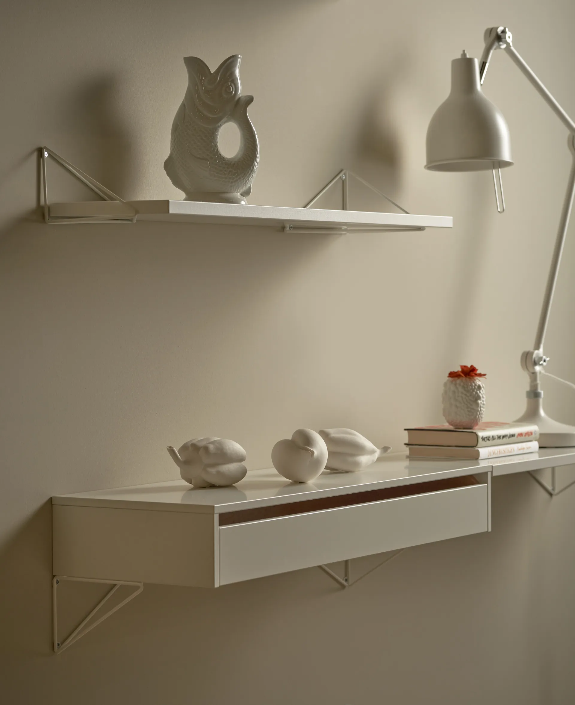 Pythagoras Bundle D reolsystem hvid-hvid Maze