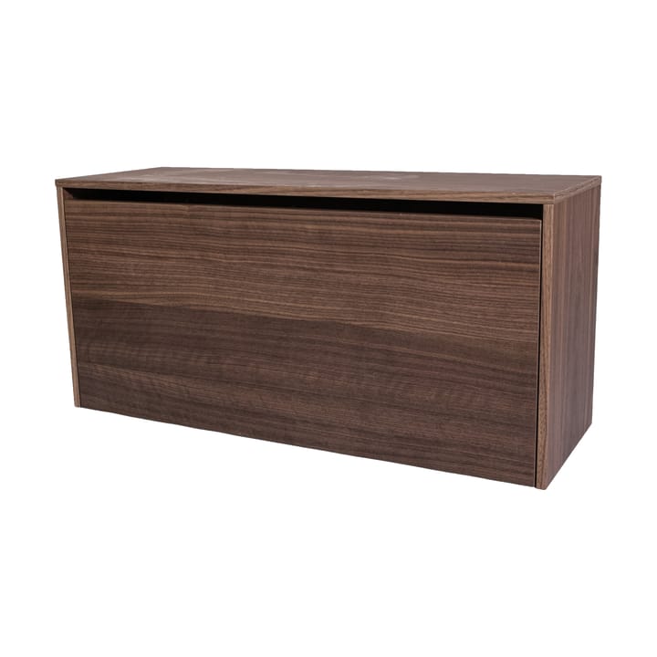 Pythagoras Cabinet vægskab 38x80 cm, Walnut Maze