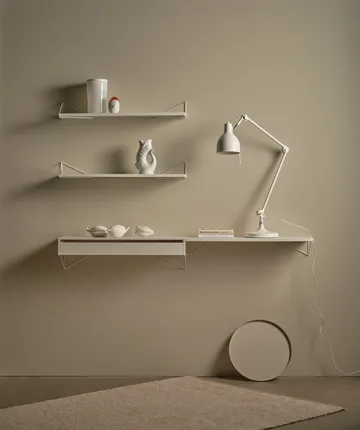Pythagoras hylde, Hvid, 20x80 cm - Maze