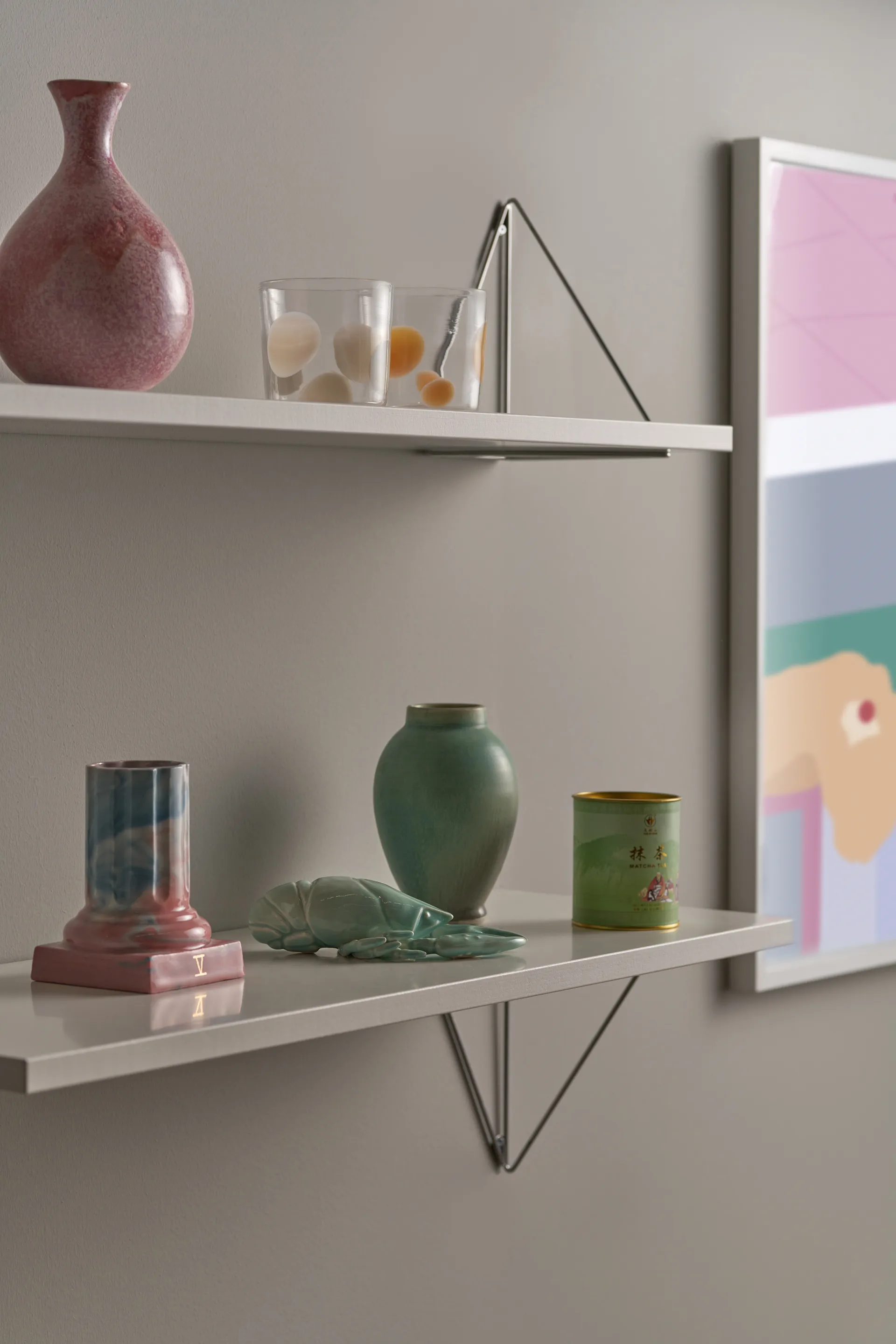 Pythagoras hylde, hvid Maze