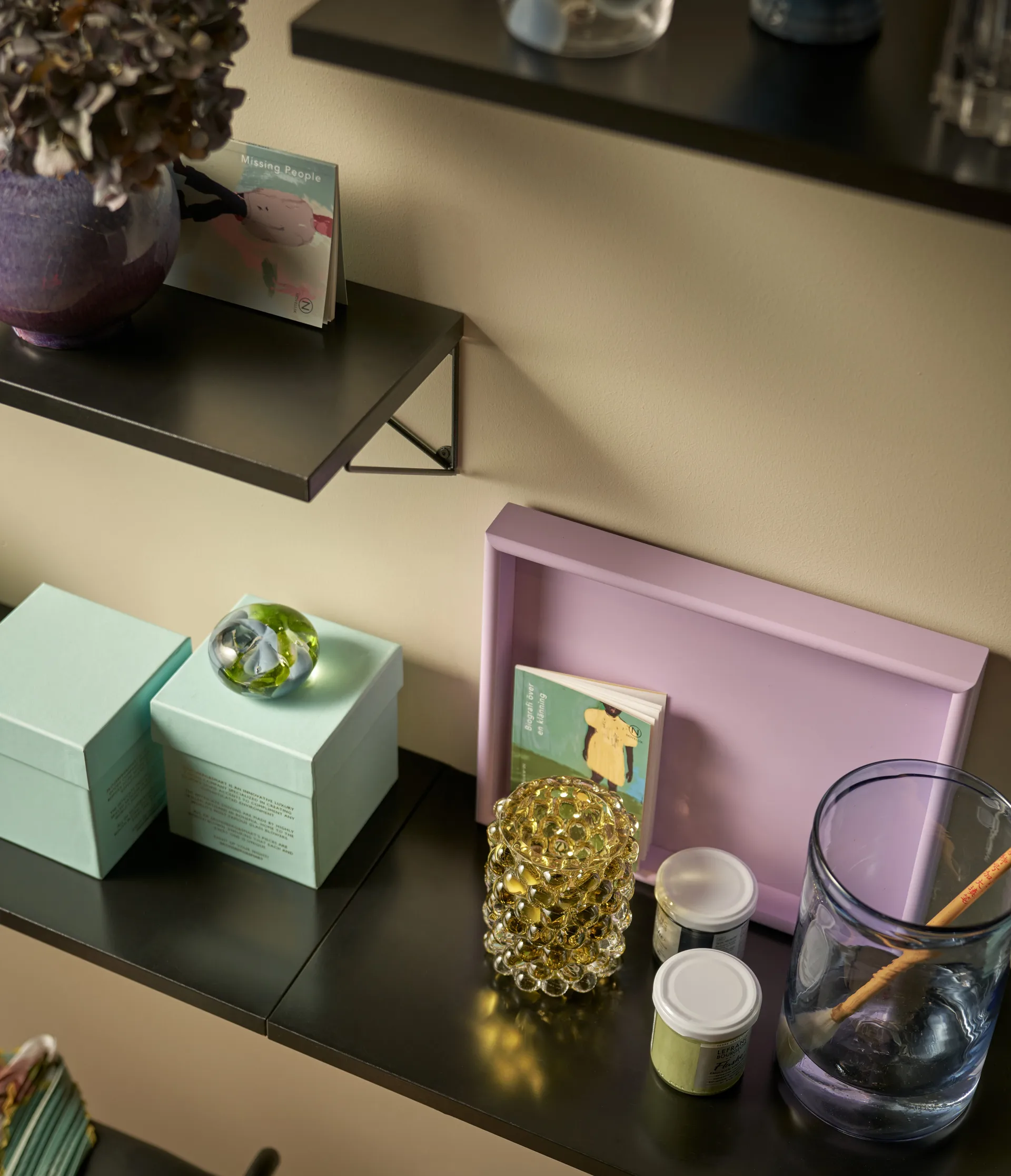 Pythagoras hylde, Large, sort Maze