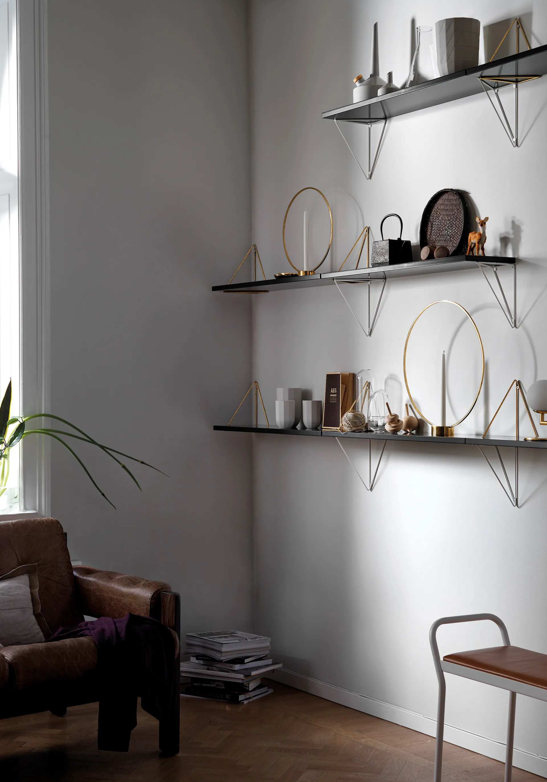 Pythagoras hylde, sort Maze