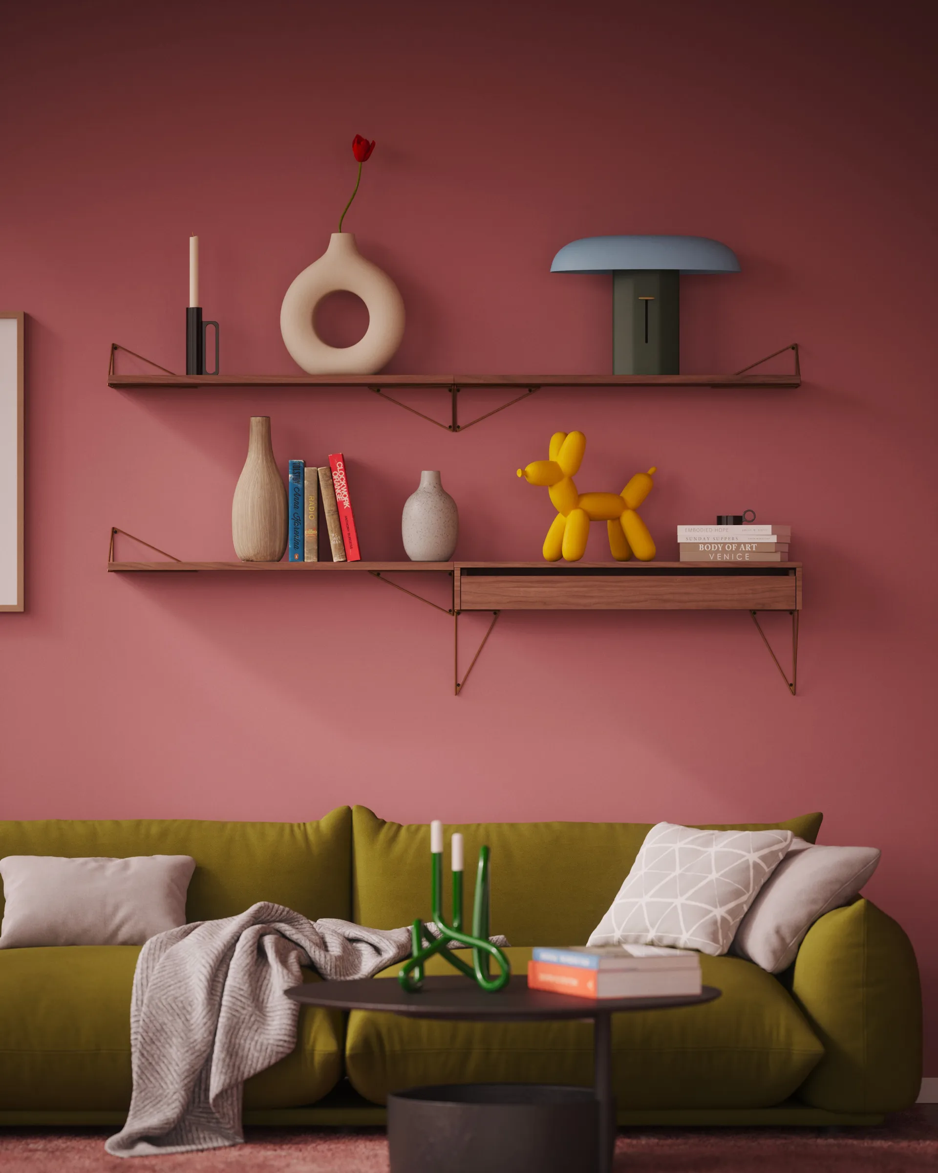 Pythagoras hylde, valnød Maze