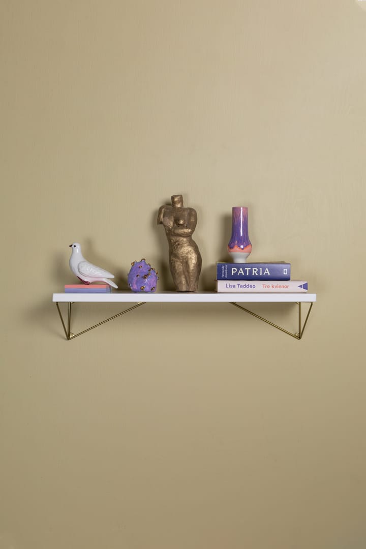 Pythagoras Shelf hyldeplan 60 cm, Hvid Maze