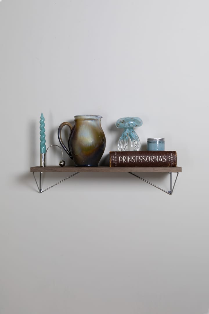 Pythagoras Shelf hyldeplan 60 cm, Valnød Maze