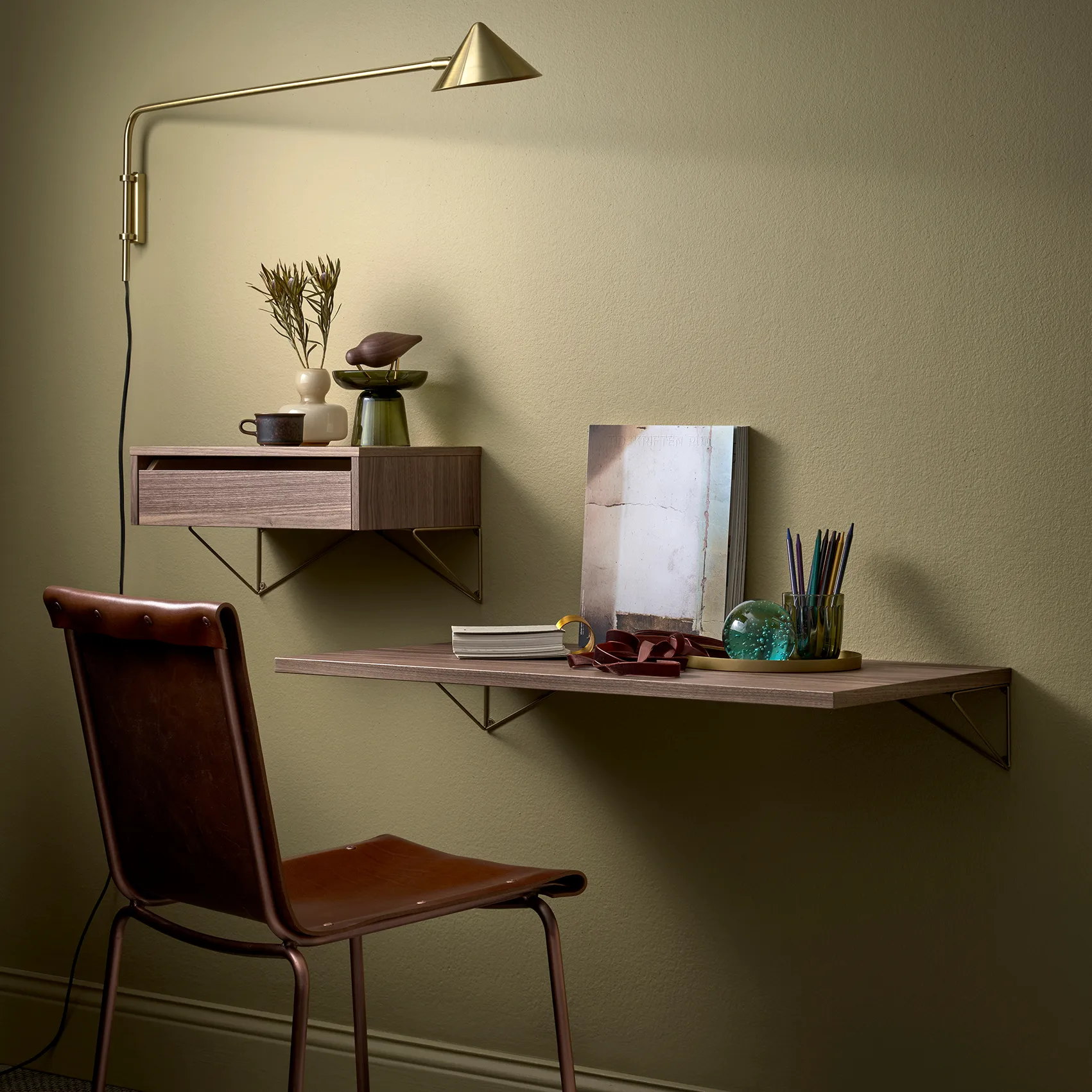 Pythagoras skrivebord, Valnød Maze