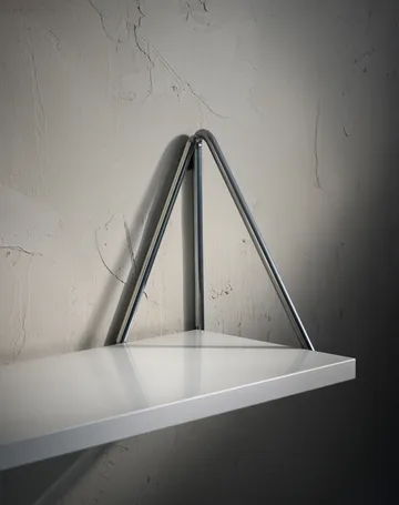 Pythagoras XL Brackets 2-pak - Chrome - Maze