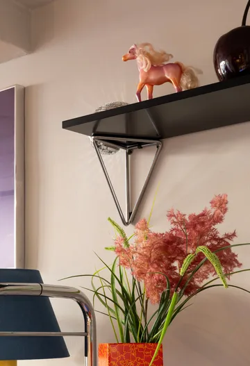 Pythagoras XL Brackets 2-pak - Chrome - Maze