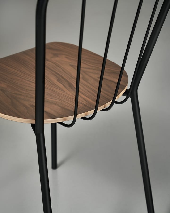 Same Chair stol, Sort/Valnød Maze