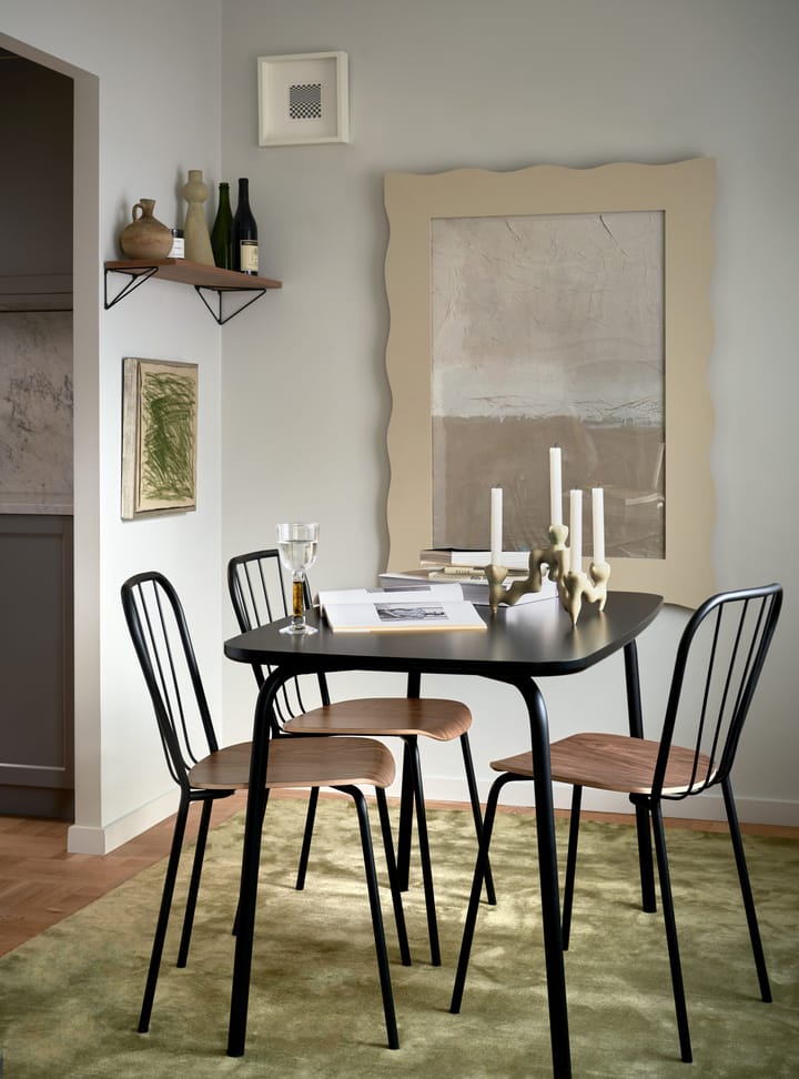 Same Chair stol, Sort/Valnød Maze