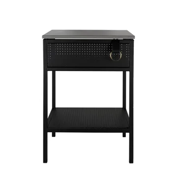 Tracy sidebord, højre side - sort - Maze