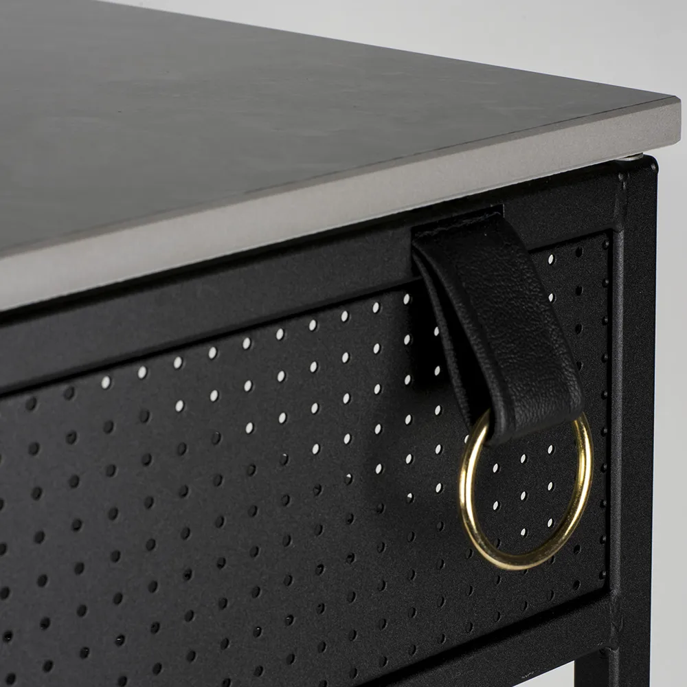 Tracy sidebord, højre side, sort Maze