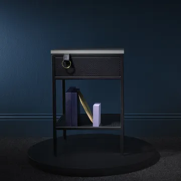 Tracy sidebord, højre side - sort - Maze