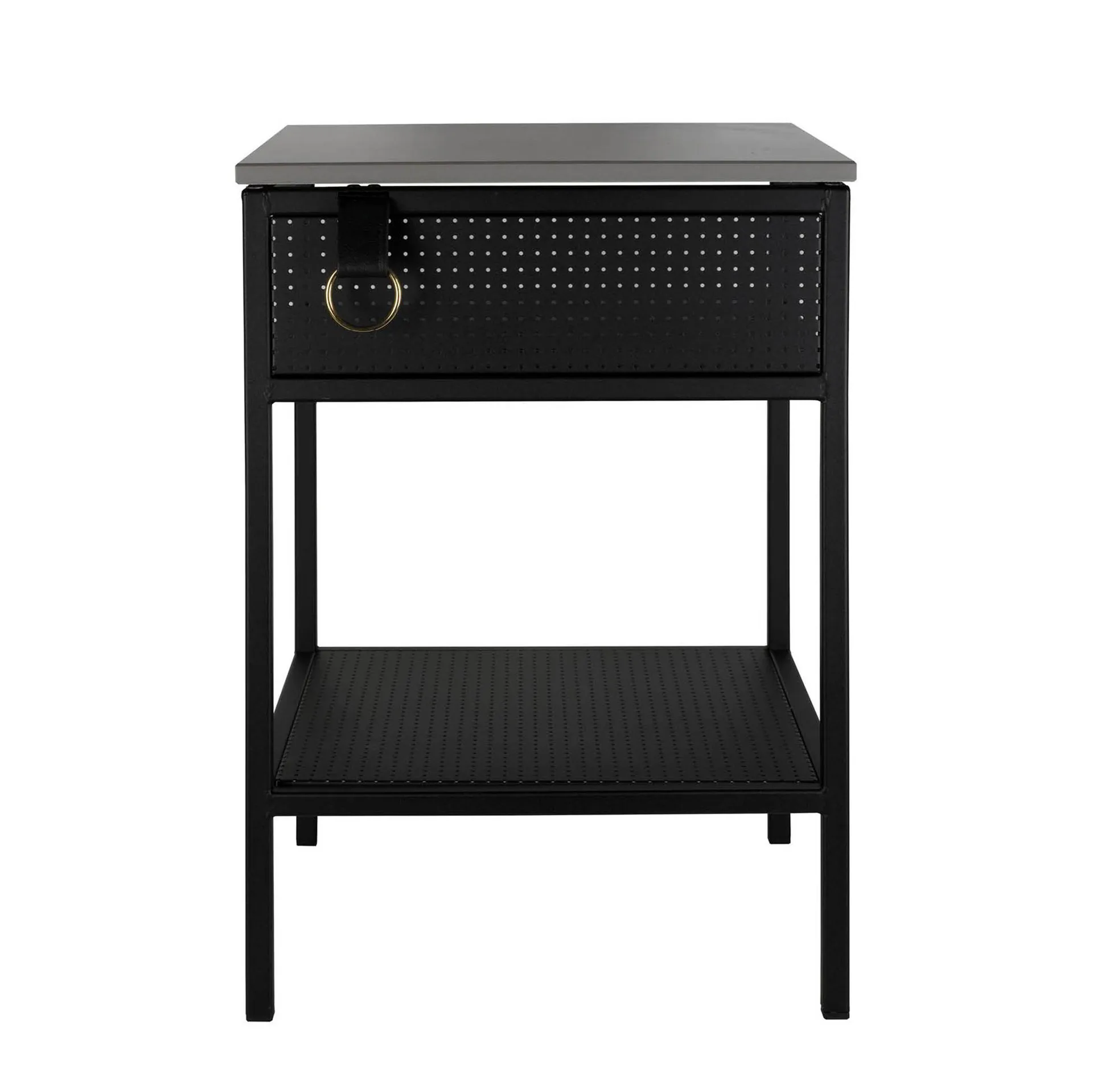 Tracy sidebord, venstre side, sort Maze