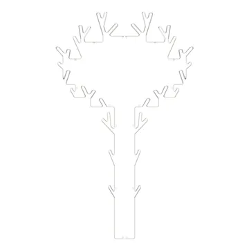 Tree knagerække - hvid - Maze