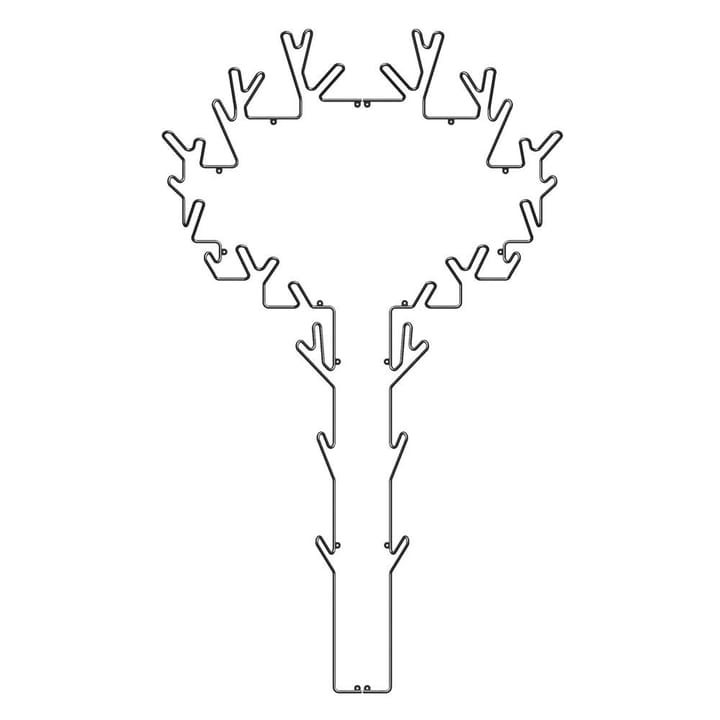 Tree knagerække - sort - Maze