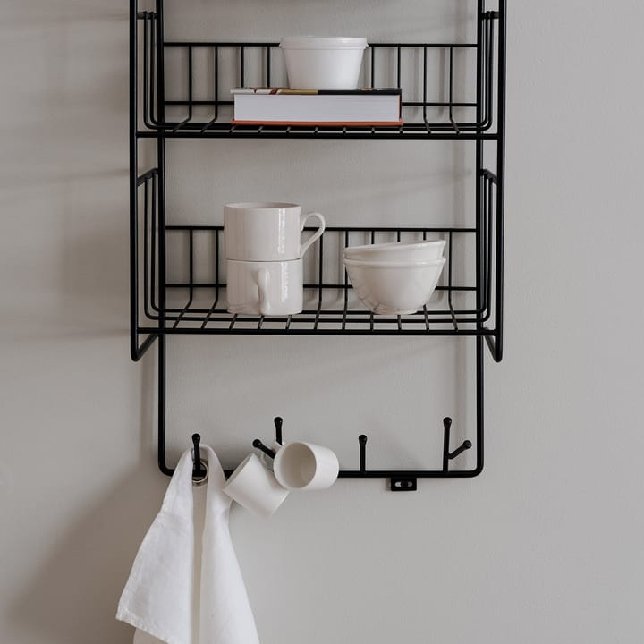 Triple Shelf hylde - Sort - Maze