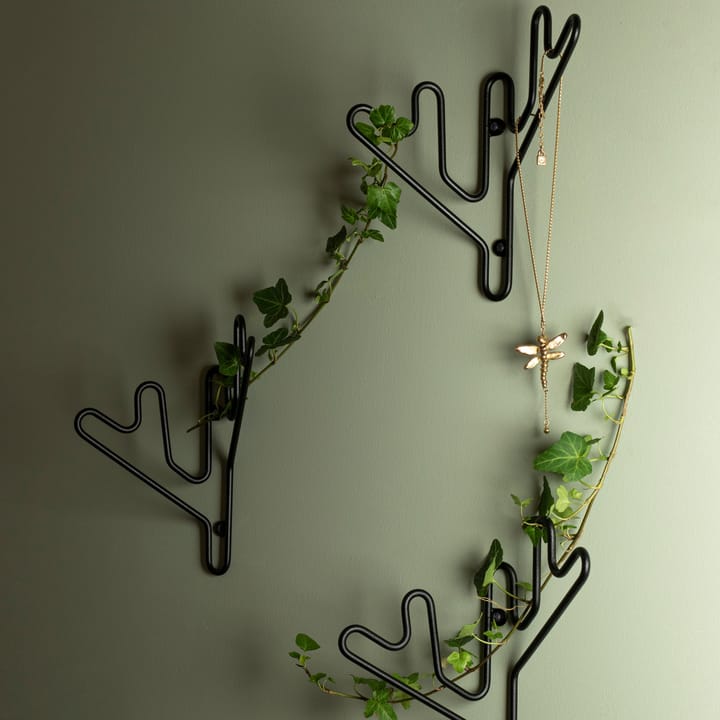 Twig knagerække, sort Maze