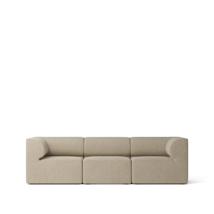 Eave modulsofa - 3-pers. stof Bouclé 02 beige - MENU
