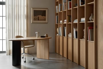 The Eclipse desk skrivebord - Natural Oak - MENU