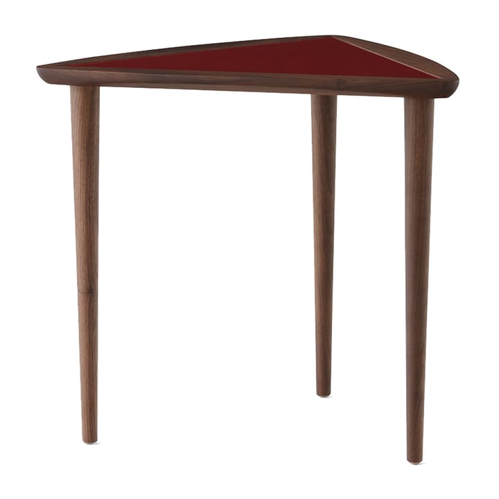 Umanoff nesting side table - Walnut/Burgundy - MENU