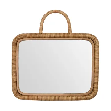 Baki spejl med ramme 24x32 cm - Natur - Meraki