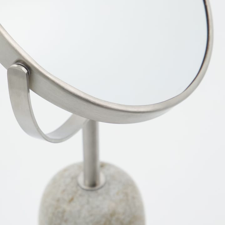 Marble dobbeltsidet spejl, Beige Meraki