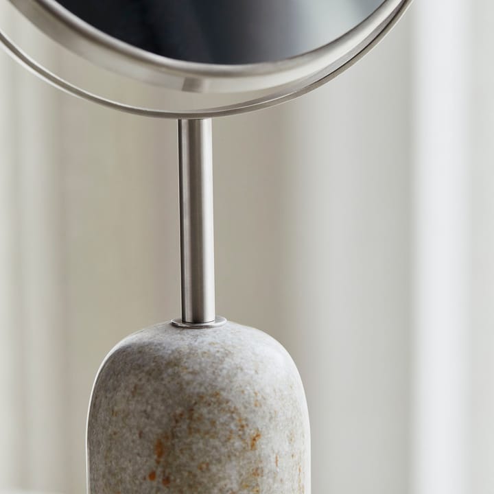 Marble dobbeltsidet spejl, Beige Meraki