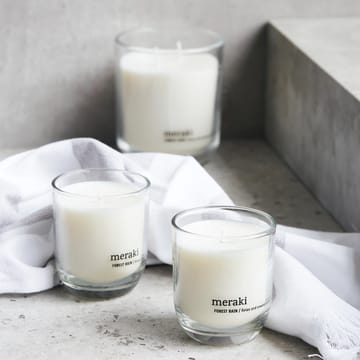 Meraki duftlys 22 timer 2-pak - Forest rain - Meraki