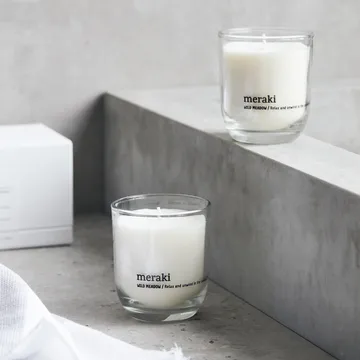 Meraki duftlys 22 timer 2-pak - Wild meadow - Meraki