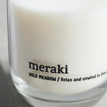Meraki duftlys 22 timer 2-pak - Wild meadow - Meraki