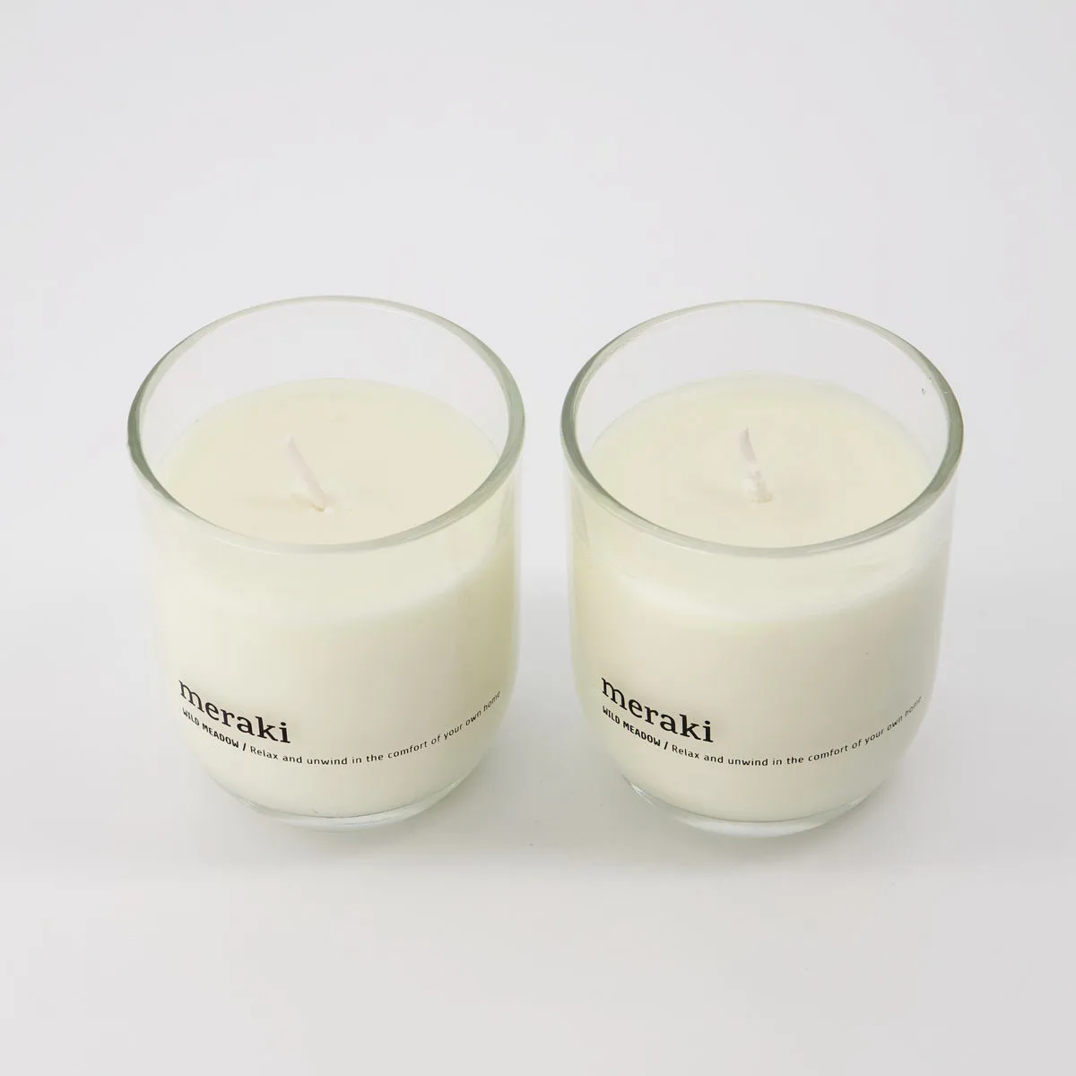 Meraki duftlys 22 timer 2-pak, Wild meadow Meraki