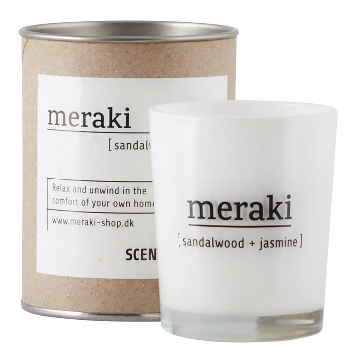 Meraki duftlys 35 timer - Sandalwood-jasmine - Meraki