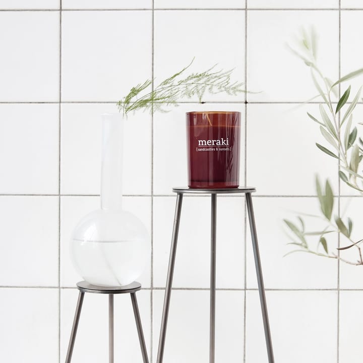 Meraki duftlys brunt glas 35 timer, Sandcastles & sunsets Meraki